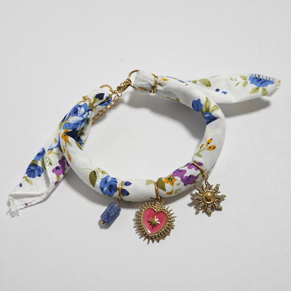 Blue Rose Bracelet