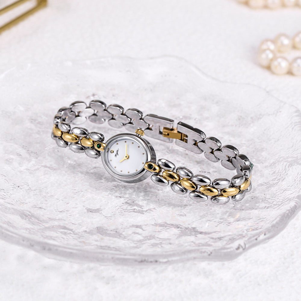 Oval Watch (Intergold White Green)