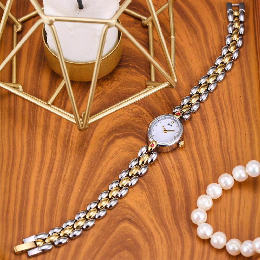 Oval Watch (Intergold White Red)