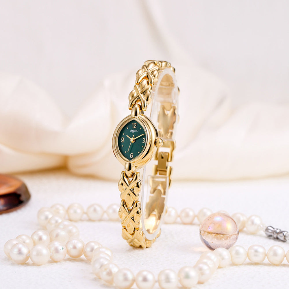 Seek Watch (Numeral Gold Green)