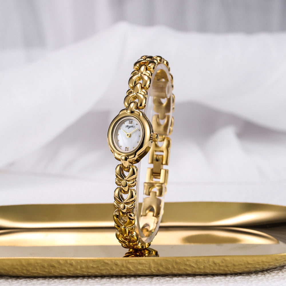 Smooth Watch (Gold White)