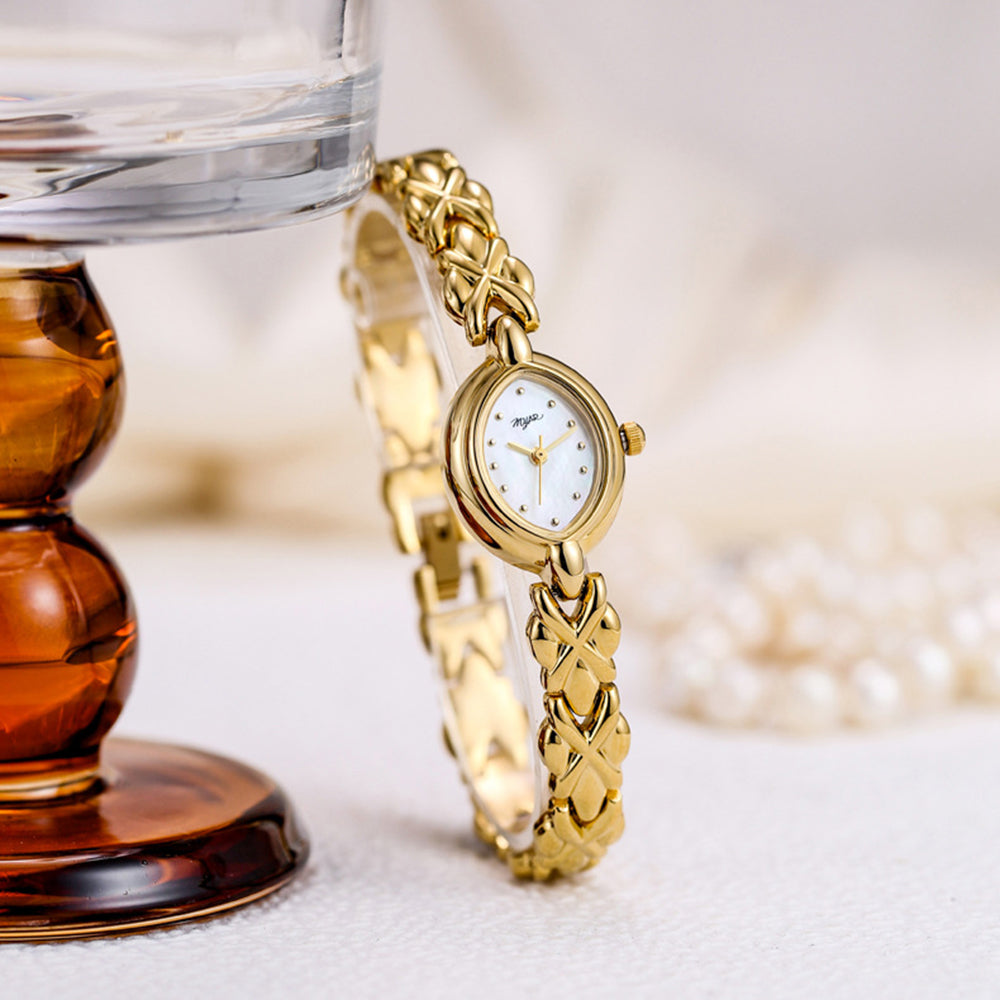 Seek Watch (Dot Gold White)