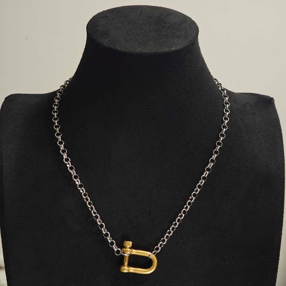 Gold Door Necklace