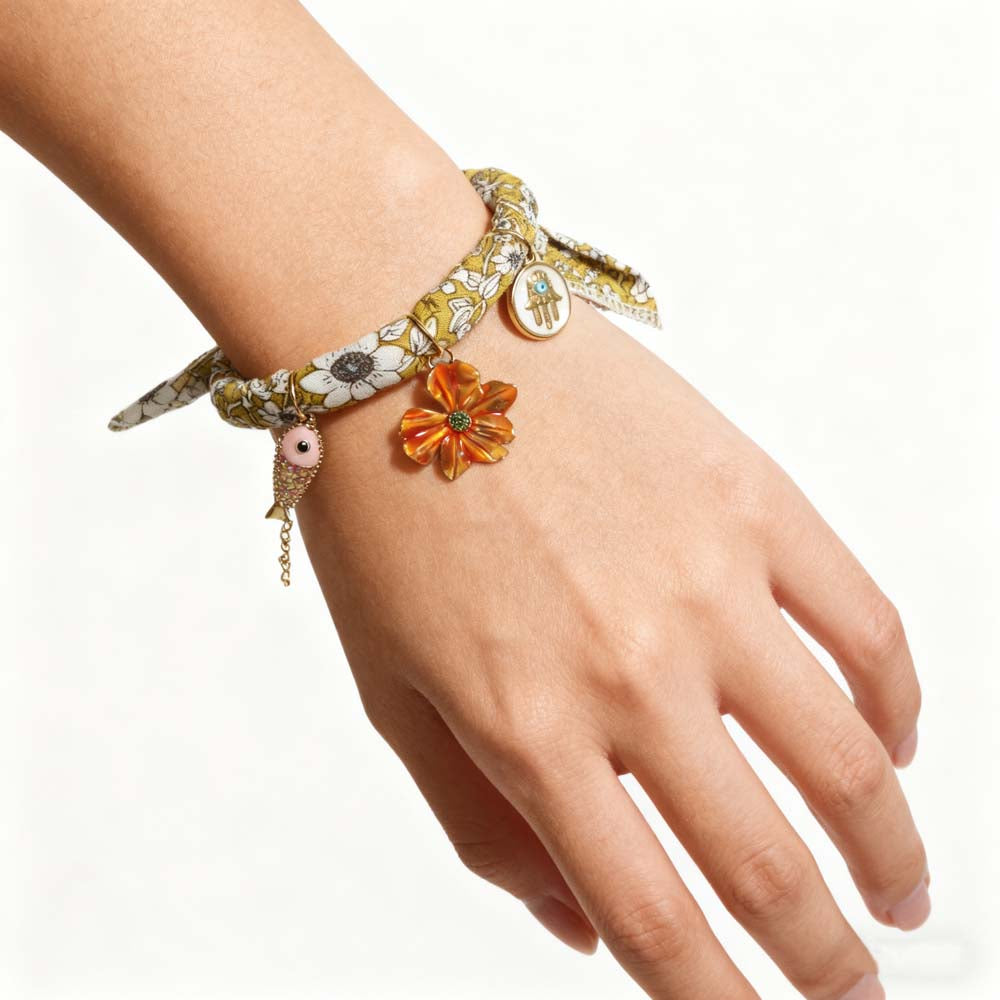 Flower Fish Bracelet