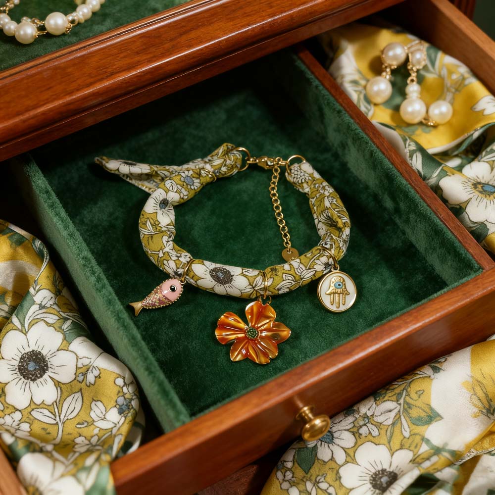 Flower Fish Bracelet
