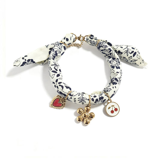 Ceramic Floral Bracelet