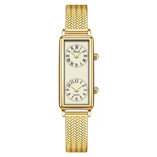 Dual Time Watch (Gold Gold)