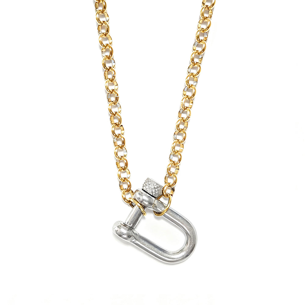 Sliver Door Necklace