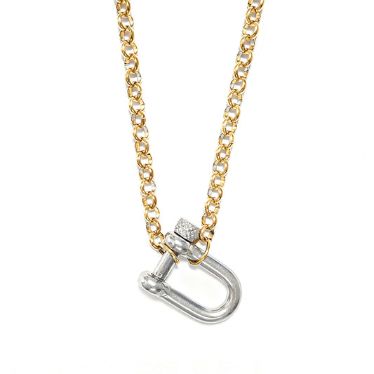 Sliver Door Necklace